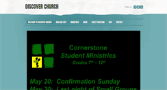 Desktop Screenshot of discoverchurchnetwork.org